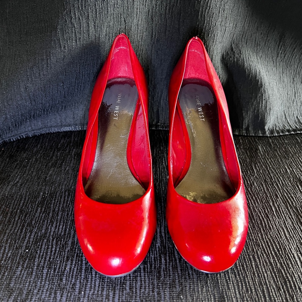 Nine West Bold Red Heels